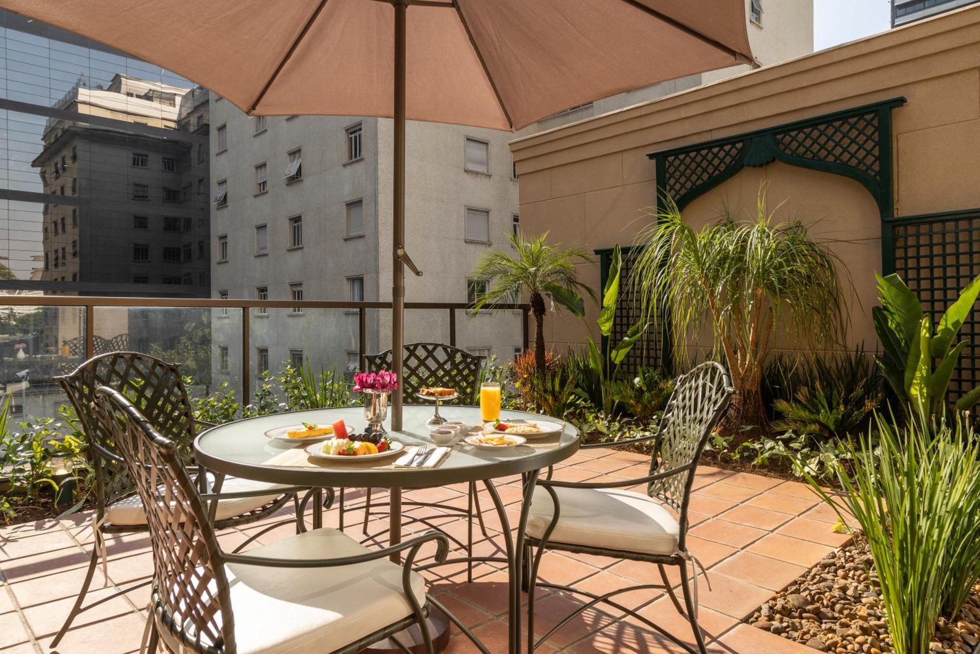 L'Hotel Portobay São Paulo Exterior foto The hotel's rooftop terrace